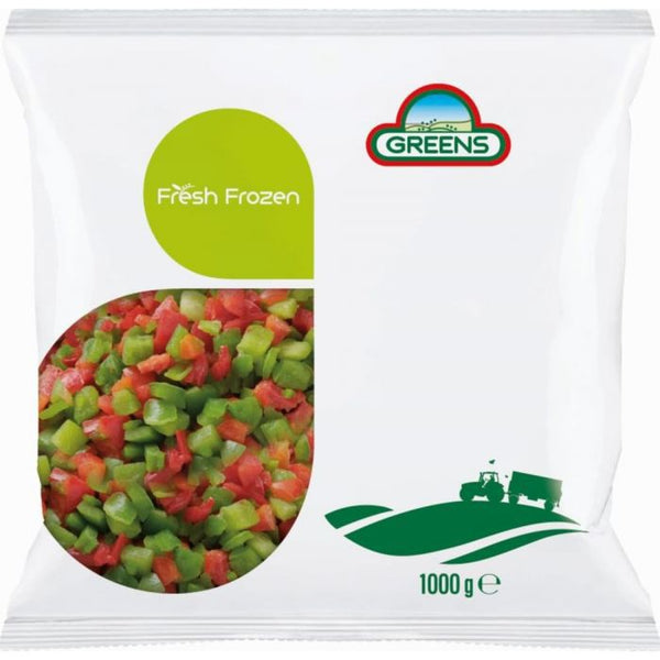 Frozen Diced Mixed Peppers